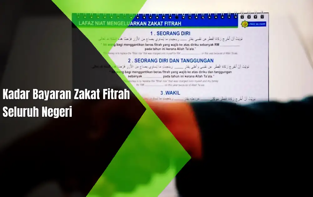 lafaz niat bayar zakat fitrah