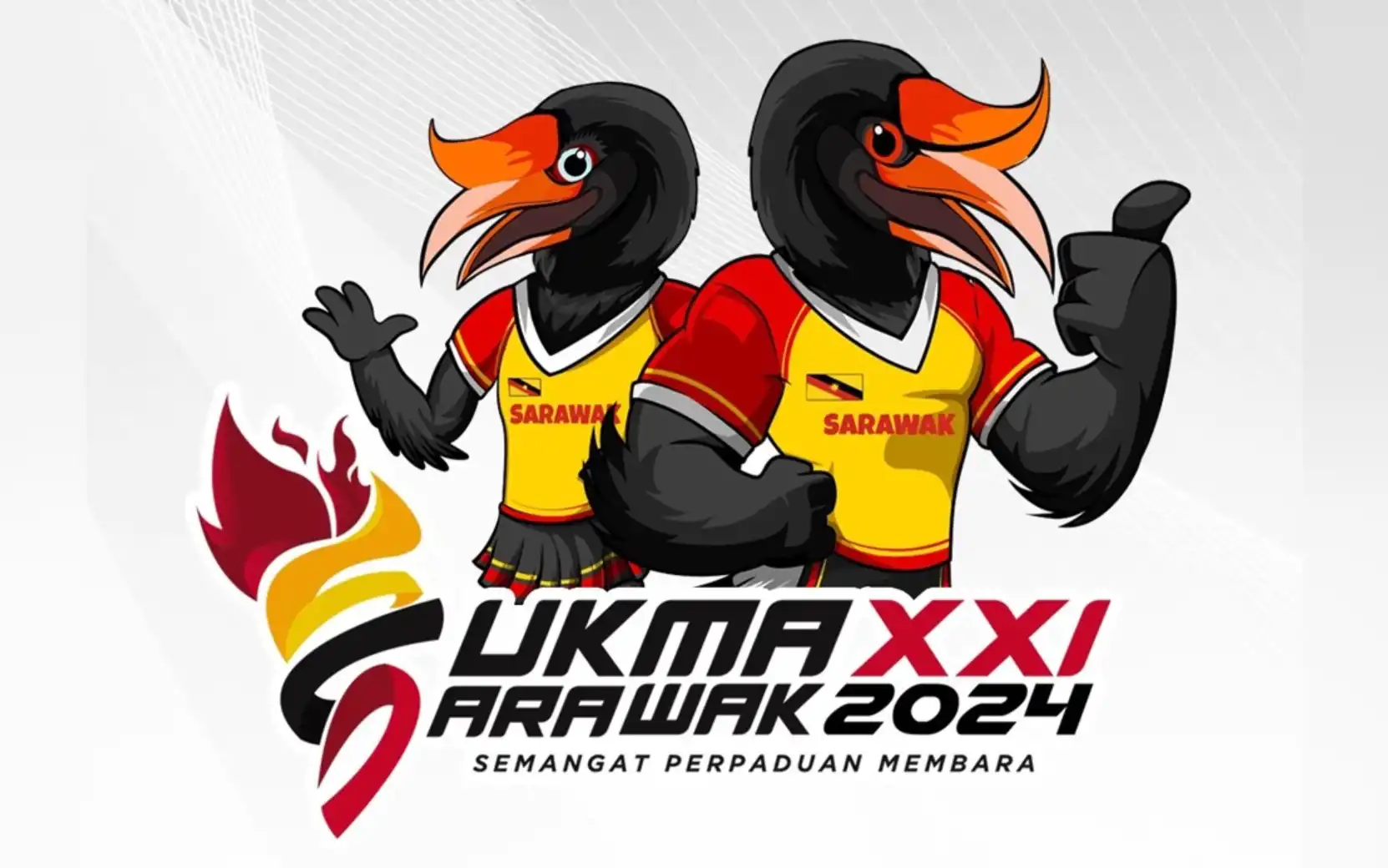 maskot sukma sarawak 2024