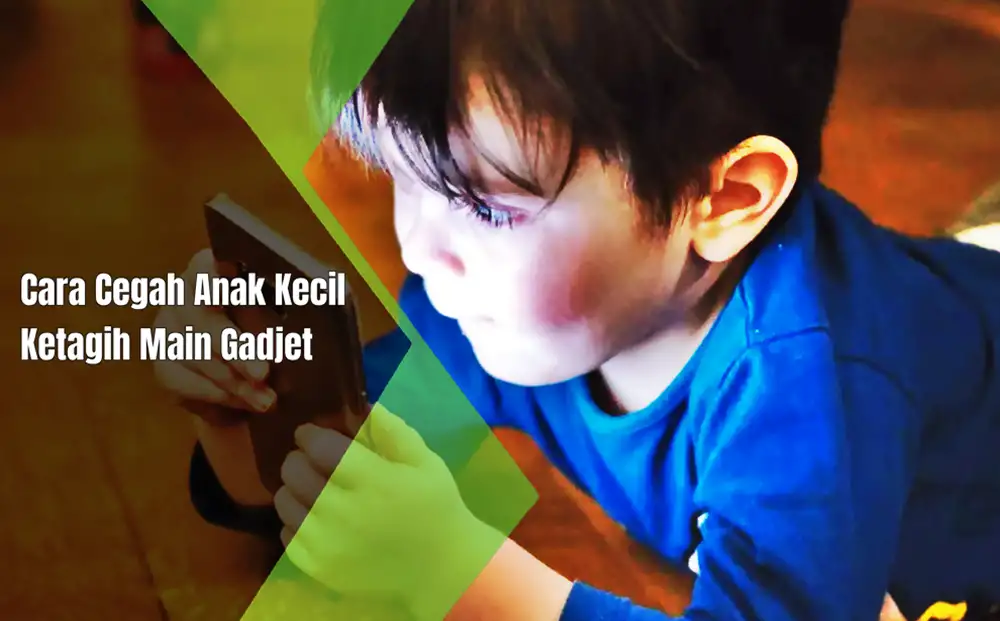 anak ketagih main handphone