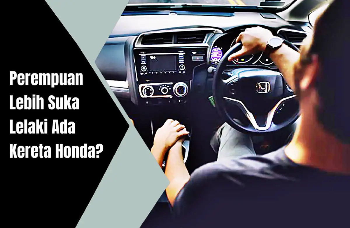 perempuan kereta honda