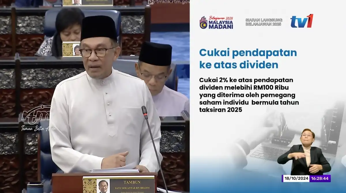 cukai pendapatan bajet 2025