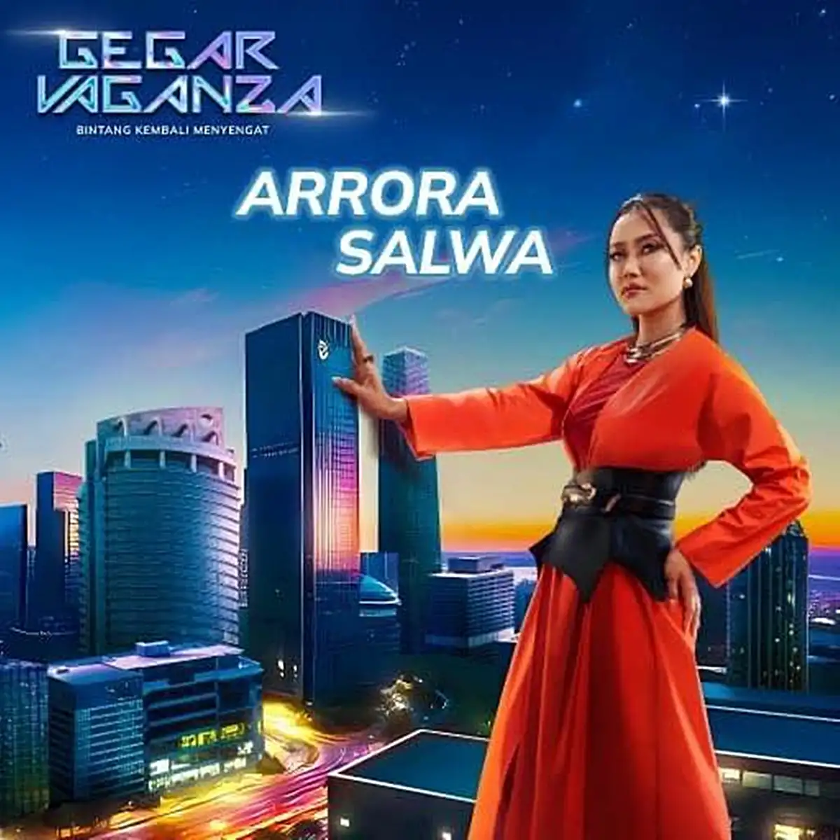 peserta gegar vaganza 2024 arrora salwa