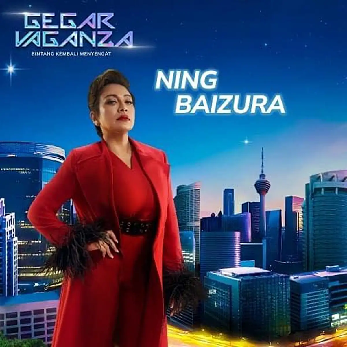 peserta gegar vaganza 2024 ning baizura