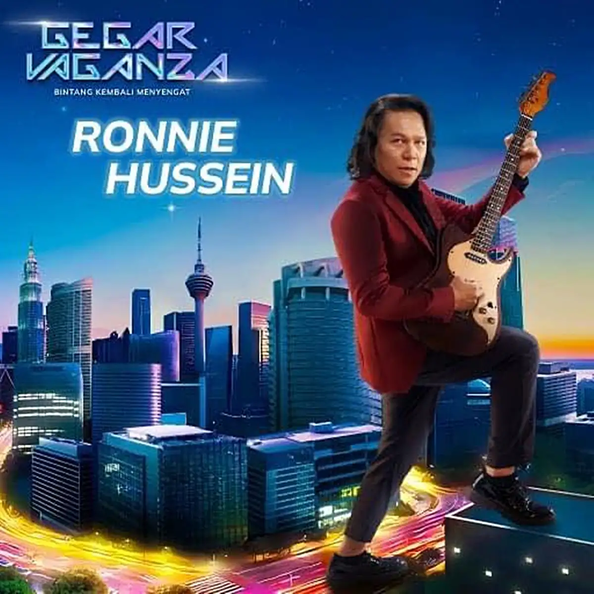 peserta gegar vaganza 2024 ronnie hussein