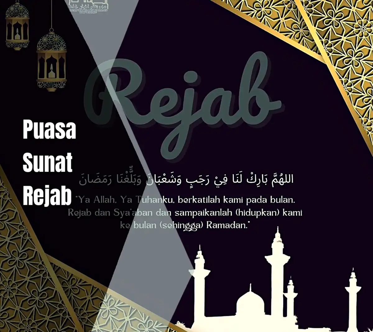 tarikh 1 rejab puasa sunat